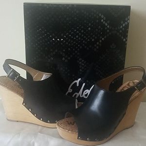 SAM EDELMAN Camilla wedge sandals
